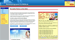 Desktop Screenshot of partner.profiwin.de