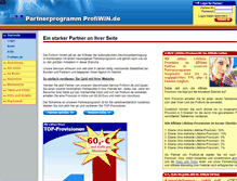 Tablet Screenshot of partner.profiwin.de